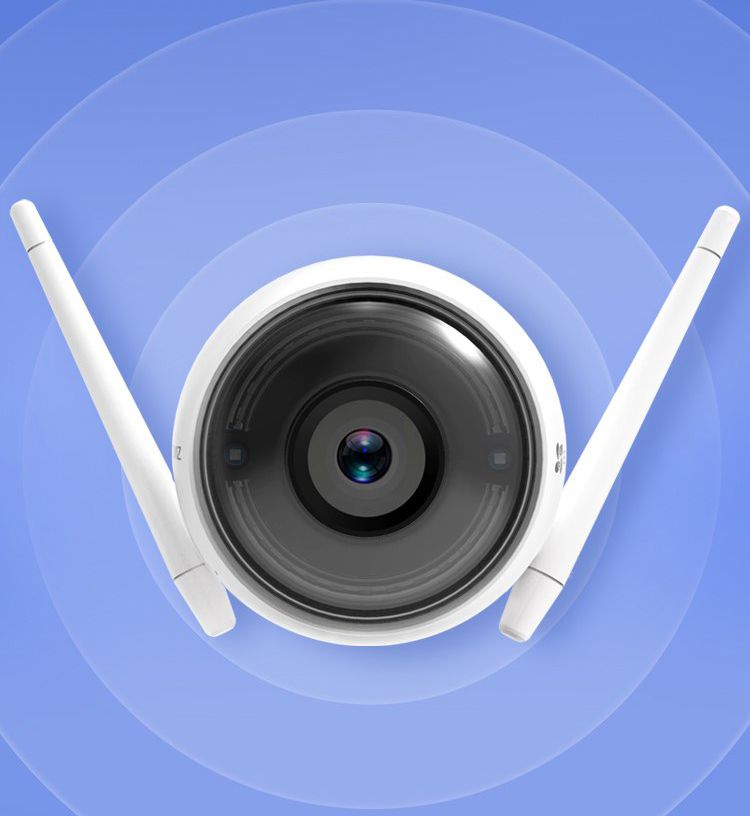 Camera Ezviz C3W Ăng-ten Wi-Fi kép ngoại vi