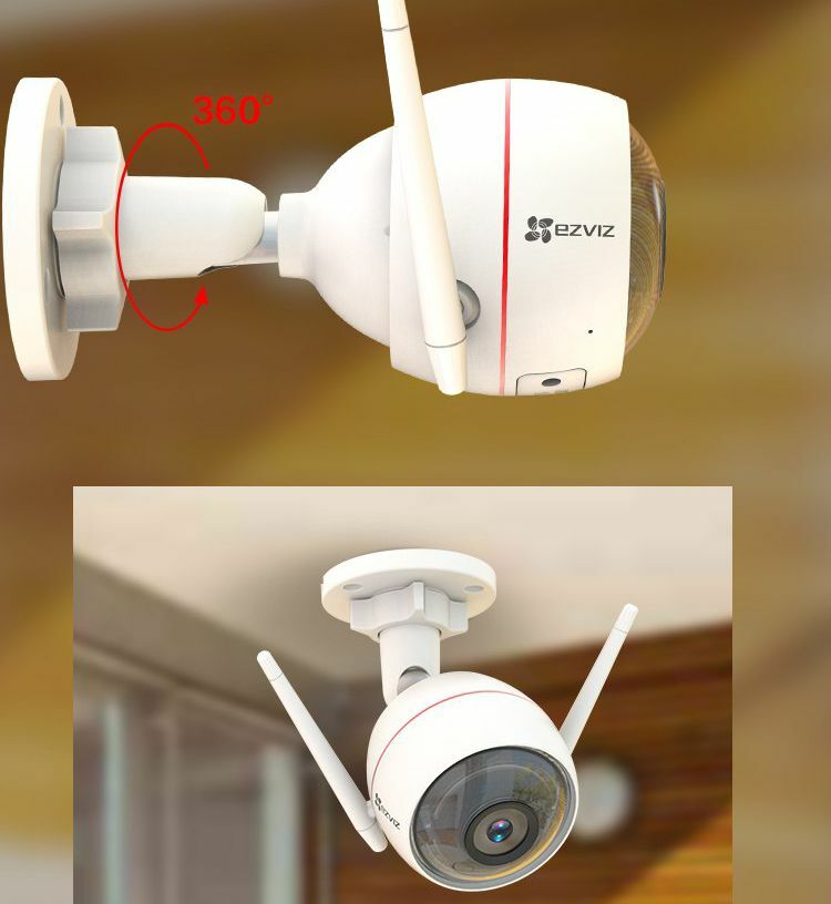 Camera Ezviz C3W Đế và khớp quay 360°