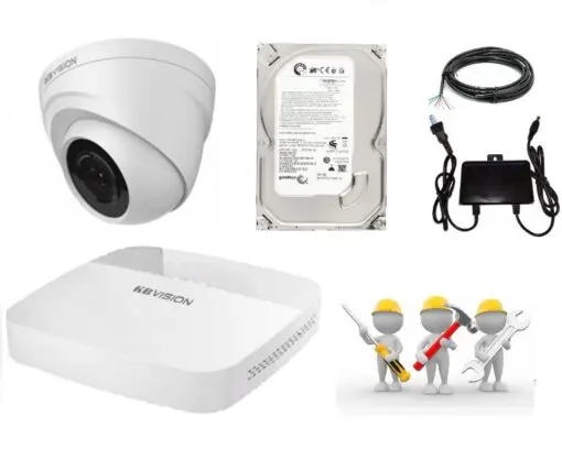 Trọn Bộ 2 Camera Kbvision Full Hd 1080