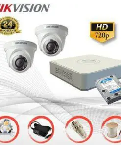 Alternative view of Trọn bộ 2 camera Hikvision 1.0 MP 720P