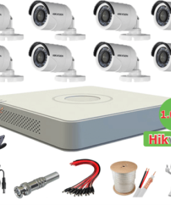 Alternative view of TRỌN BỘ 8 CAMERA HIKVISION FULL HD 2.0MP độ nét cao