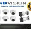 Trọn bộ 8 camera kbvision 1. 0mp giá tốt nhất thị trường 1 Tron Bo Camera Kbvision 8 Mat Full Hd P116