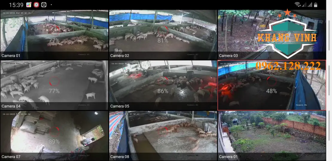 Lắp camera trại heo phú giáo, bình dương 7 Camera Trai Heo 8