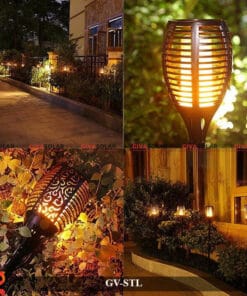 Đèn ngọn lửa trang trí năng lượng mặt trời gv-pl-stl 8 Den Ngon Lua Trang Tri Nang Luong Mat Troi Gv Stl 6