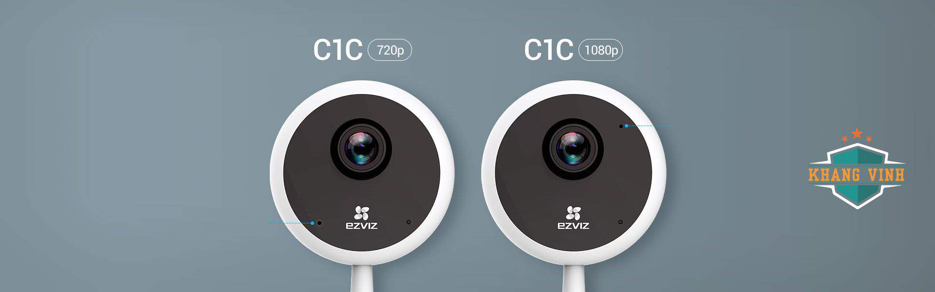 Camera Ezviz C1C Wi-Fi trong nhà chuẩn HD