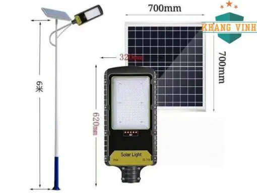 Đèn Năng Lượng Mặt Trời Jd-798 - Siêu Sáng, Bền Bỉ, Bảo Hành 24T