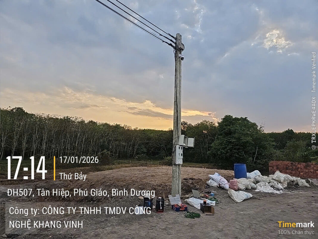 Lắp camera bến cát, bình dương uy tín số 1 khu vực 23 Khang Vinh Thuộc Top Đầu Về Dịch Vụ Lắp Camera Tại Bến Cát