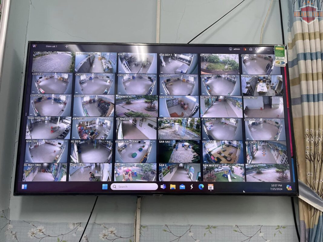 Lắp camera Thủ Dầu Một uy tín, nhanh chóng số 1 3 Lắp camera Thủ Dầu Một cho trường mần non