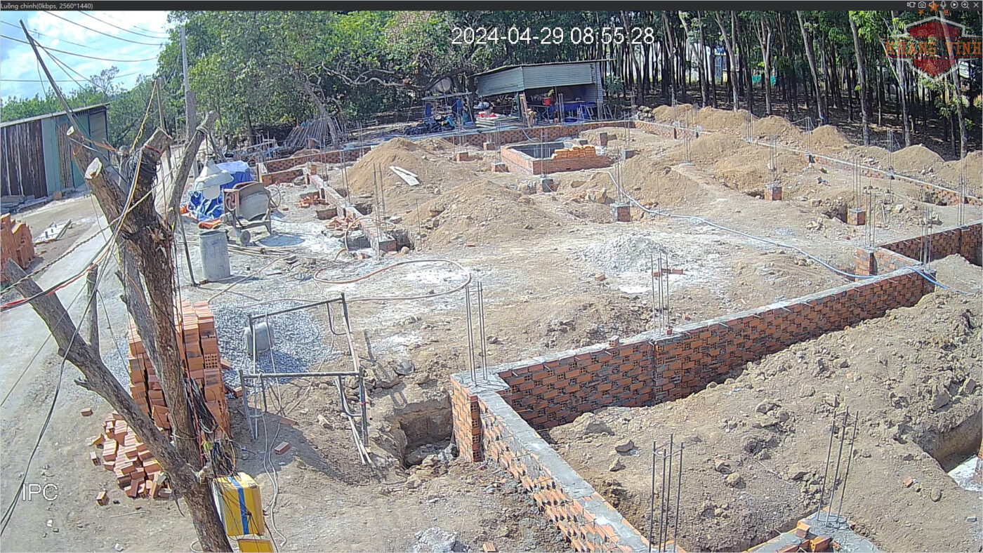 Lắp đặt camera giám sát công trình xây dựng tại Đồng Phú 7 Camera quan sát Công Trình Xây Dựng Nhà nghỉ - Khách Sạn tại Đồng Phú diện tich 500m2