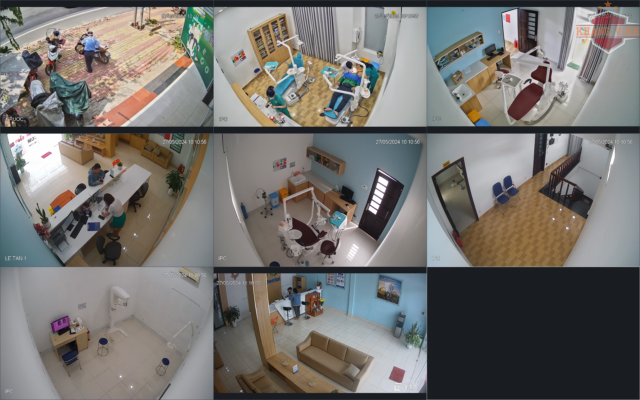 Cong Trinh Lap Dat Camera Phong Kham Nha Khoa Minh Duc Tai Tan Uyen 1