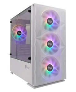 Alternative view of Case VSP KA33 White sẵn led RGB -Hông kính cường lực