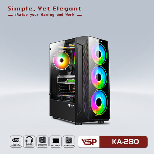 Case Vsp Ka280 Black Giá Siêu Ưu Đãi