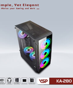 Alternative view of Case VSP KA280 Black giá siêu ưu đãi