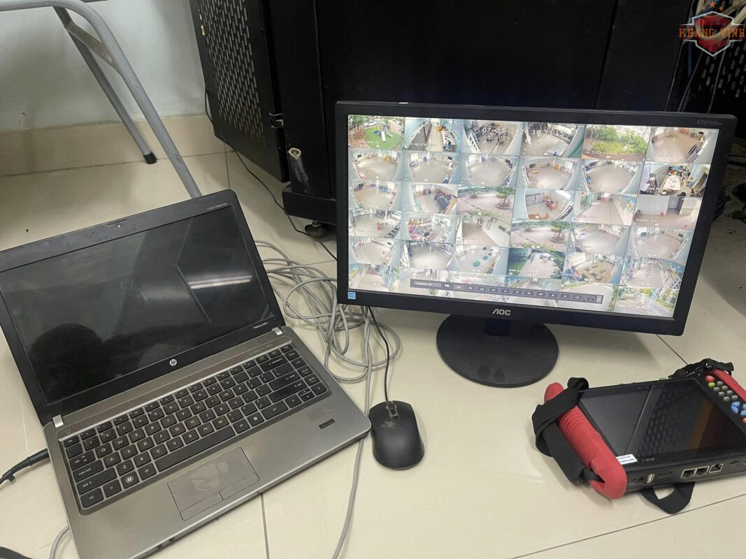 Lắp camera cho trường mần non tại Phú Giáo