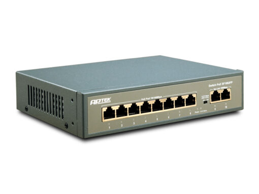 Switch Poe Aptek Sf1082Fp - 8 Port Poe Và 2 Port Uplink 10/100
