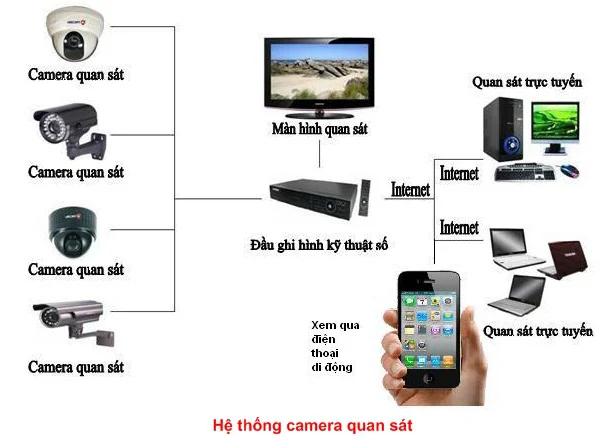 Các loại camera an ninh: đặc điểm và ứng dụng 14 Camera Ip Và Mô Hình Lắp Đặt