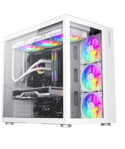 Case gamemax infinity mini white 2 mặt kính cường lực 9 Case Gamemax Infinity Mini White 2 Mat Kinh Cuong Luc 3