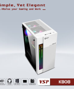 Alternative view of Case VISION KB08 White Khám Phá Đầy Đủ Tính Năng