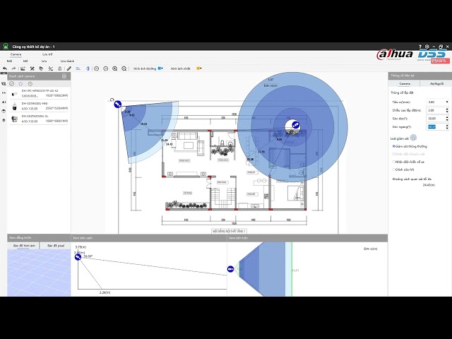 Khảo sát và tư vấn và lên bản thiết kế bằng phần mềm Project Design Tool