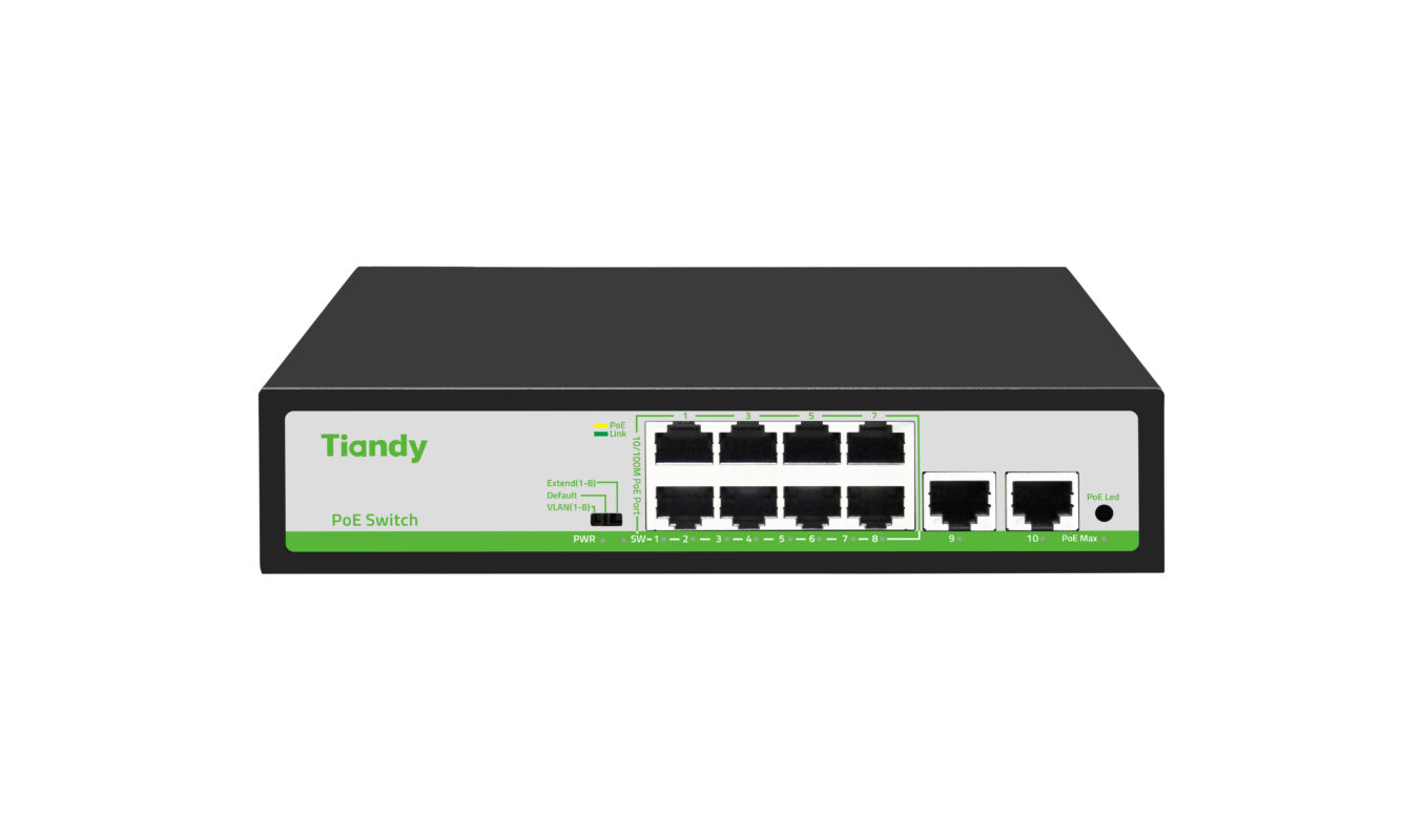 Switch PoE Tiandy TC P3S010 8 cong 10100
