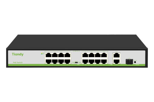 Switch Poe Tiandy Tc-P3S019 16 Cổng 10/100