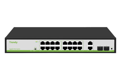 Switch Poe Tiandy Tc-P3S020  16 Cổng 10/100