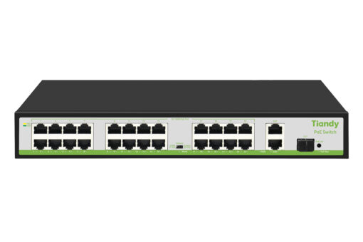 Switch Poe Tiandy Tc-P3S027 24 Cổng 10/100
