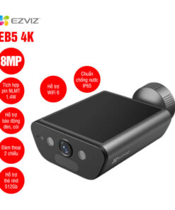 Camera EZVIZ EB5 4K 8MP Wifi dùng pin