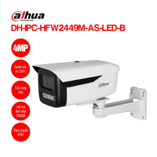 Camera Dahua Dh-Ipc-Hfw2449M Ip 4Mp