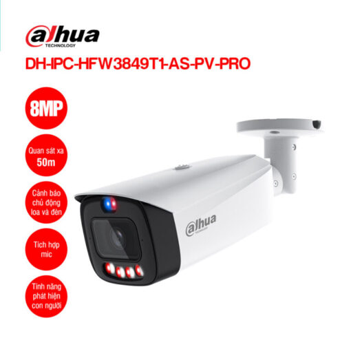 Camera Dahua Dh-Ipc-Hfw3849T1 Ip 8Mp-Giải Pháp Giám Sát Chất Lượng Cao