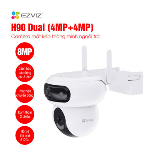 Camera Ezviz H90 Dual - Giải Pháp Giám Sát Mắt Kép 2K+