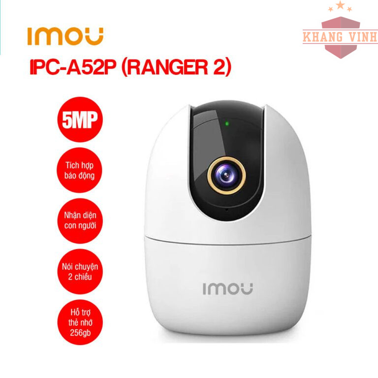 Camera IMOU IPC-A52P quay quét 360, 5M trong nhà 10 Camerai IMOU IPC-A52P: Giám Sát Trong Nhà 5MP Quay Quét 24/7 Thông Minh