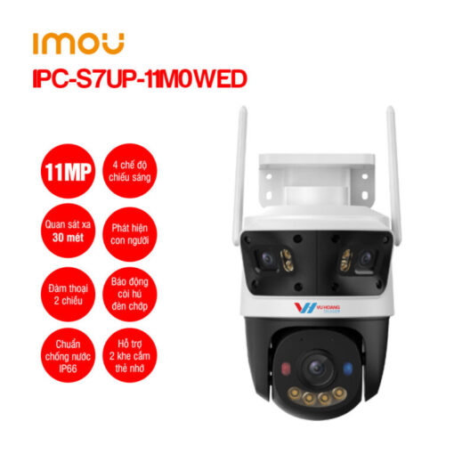 Camera Imou Cruiser Triple 11Mp Ipc-S7Up-11M0Wed