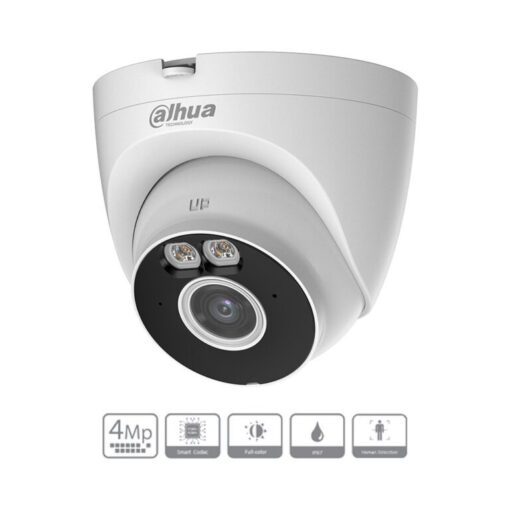 Camera Dahua Dh-T4A-Led, Wifi Full Color Dome Turret A1 4Mp