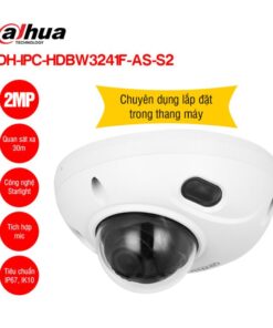 Camera DAHUA DH-IPC-HDBW3241F-AS-S2 IP 2MP