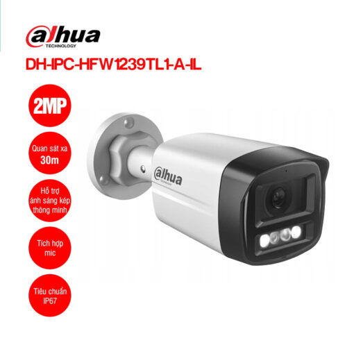 Camera Dahua Dh-Ipc-Hfw1239Tl1-A-Il