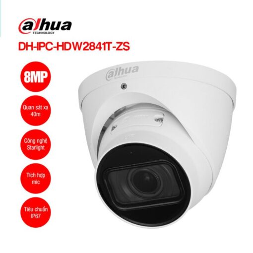 Camera Dahua Dh-Ipc-Hdw2841T-Zs Ip 8Mp
