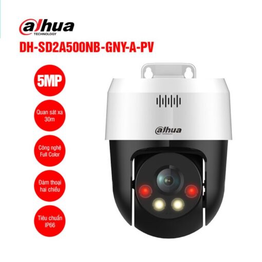 Camera Dahua Dh-Sd2A500Nb-Gny-A-Pv  Ip Quay Quét 5Mp