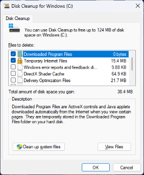 Disk cleanup - công cụ dọn dẹp ổ cứng hiệu quả và miễn phí trên windows 2 Disk Cleanup - Công Cụ Dọn Dẹp Ổ Cứng Hiệu Quả Và Miễn Phí Trên Windows
