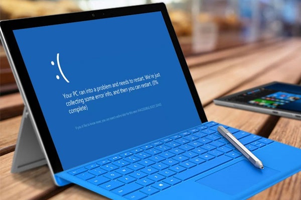 Top 5 dấu hiệu máy tính cần sửa chữa ngay tại bến cát 4 Màn Hình Xanh (Bsod)