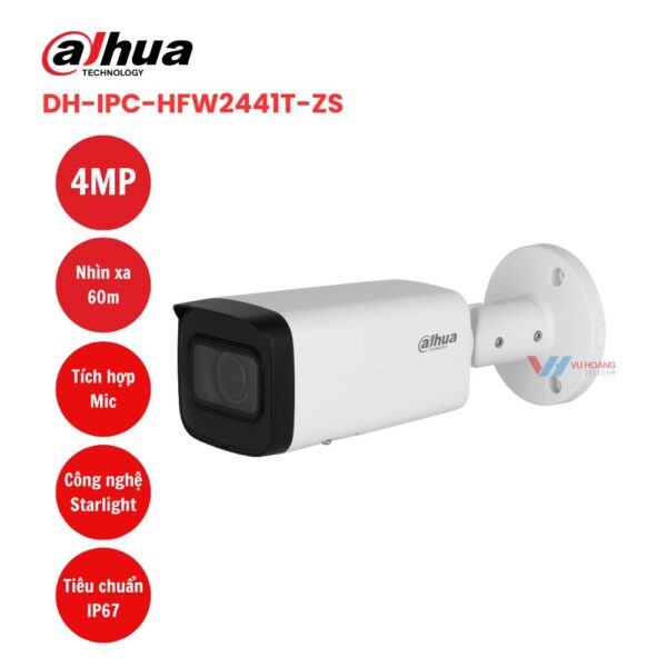 Camera ip 4mp dahua dh-ipc-hfw2441t-zs - giải pháp an ninh hiệu quả 5 Camera Ip 4Mp Dahua Dh-Ipc-Hfw2441T-Zs