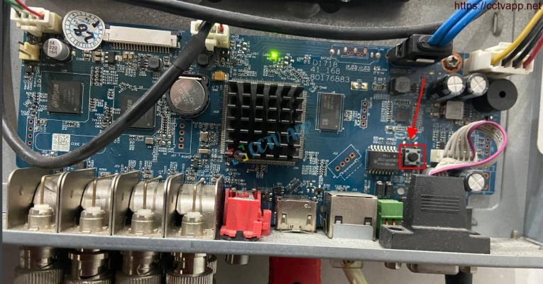 Reset Mật Khẩu Đầu Ghi Kx-7108D6