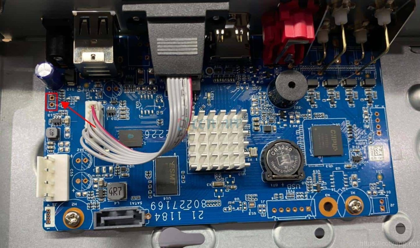 Reset Mật Khẩu Đầu Ghi Kx-7104Ai V2.0