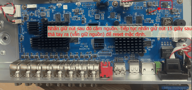 Huong Dan Reset Mat Khau Dau Ghi Xvr5116H 4Kl I3 Chi Tiet Nhat 2025