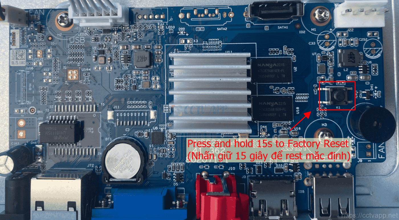 Hướng Dẫn Chi Tiết Reset Mật Khẩu Nvr2104Hs-I2, Nvr2108Hs-I2, Nvr2116Hs-I2