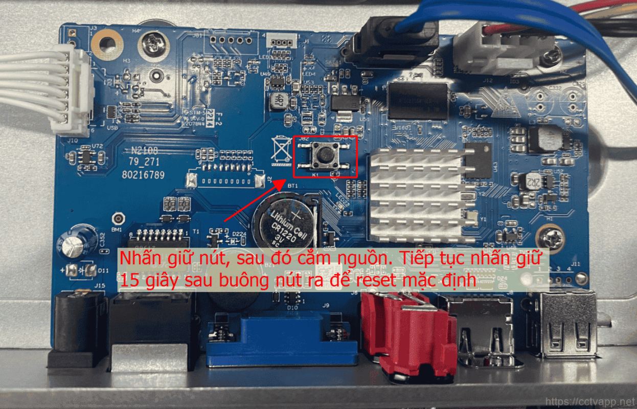 Hướng Dẫn Reset Mật Khẩu Đầu Ghi Kx-A4K8116N2 Chuẩn Kbvision 2025