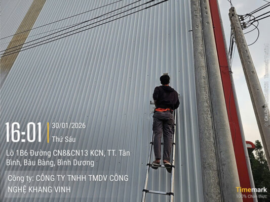 Lap Dat Tron Goi 17 Camera Hikvision Cho Diamond Cabinetry Vietnam Tai Kcn Bau Bang 1