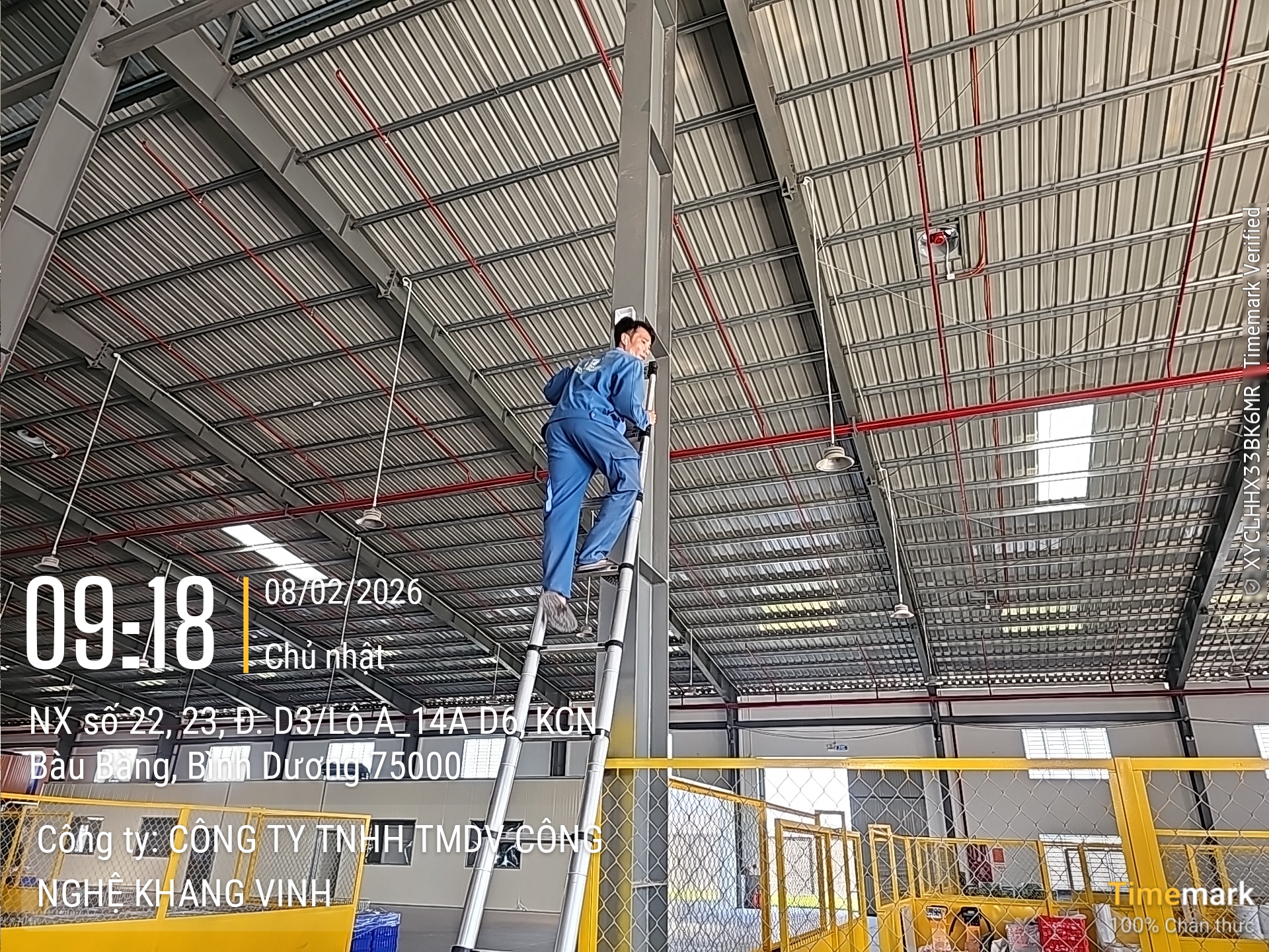 Lắp Camera Bàu Bàng Cho Nhà Xưởng Amit - Ảnh Tổng Quan
