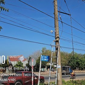 Công Trình Camera Giao Thông Xã Hội Hóa Tại Phú Giáo – Khang Vinh Đồng Hành Cùng An Ninh Cộng Đồng