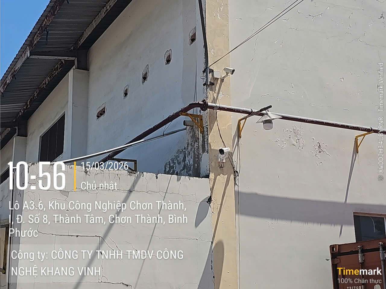 Thi Công Lắp Đặt Camera Tại Lô A3.6